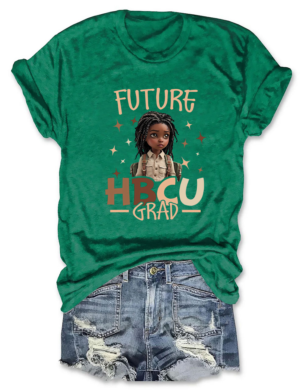 Future HBCU Grad History Black Girl Graduation T-shirt