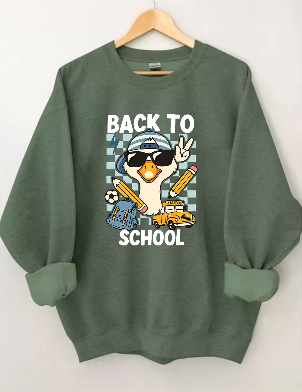 Back To School Funny Soccer Sweatshirt
