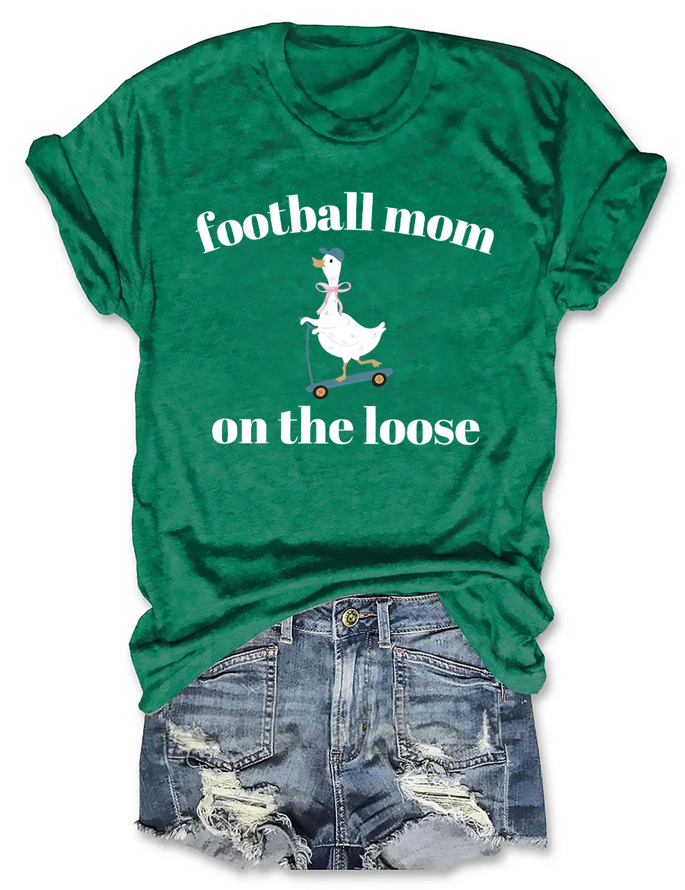 Football Goose On The Loose Funny T-shirt