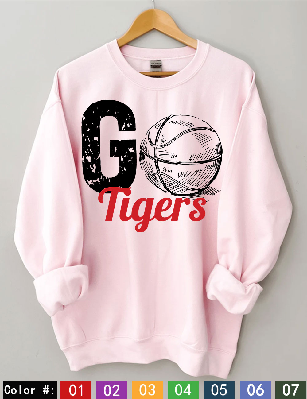 GO Basketball Team Custom Sweatshirt