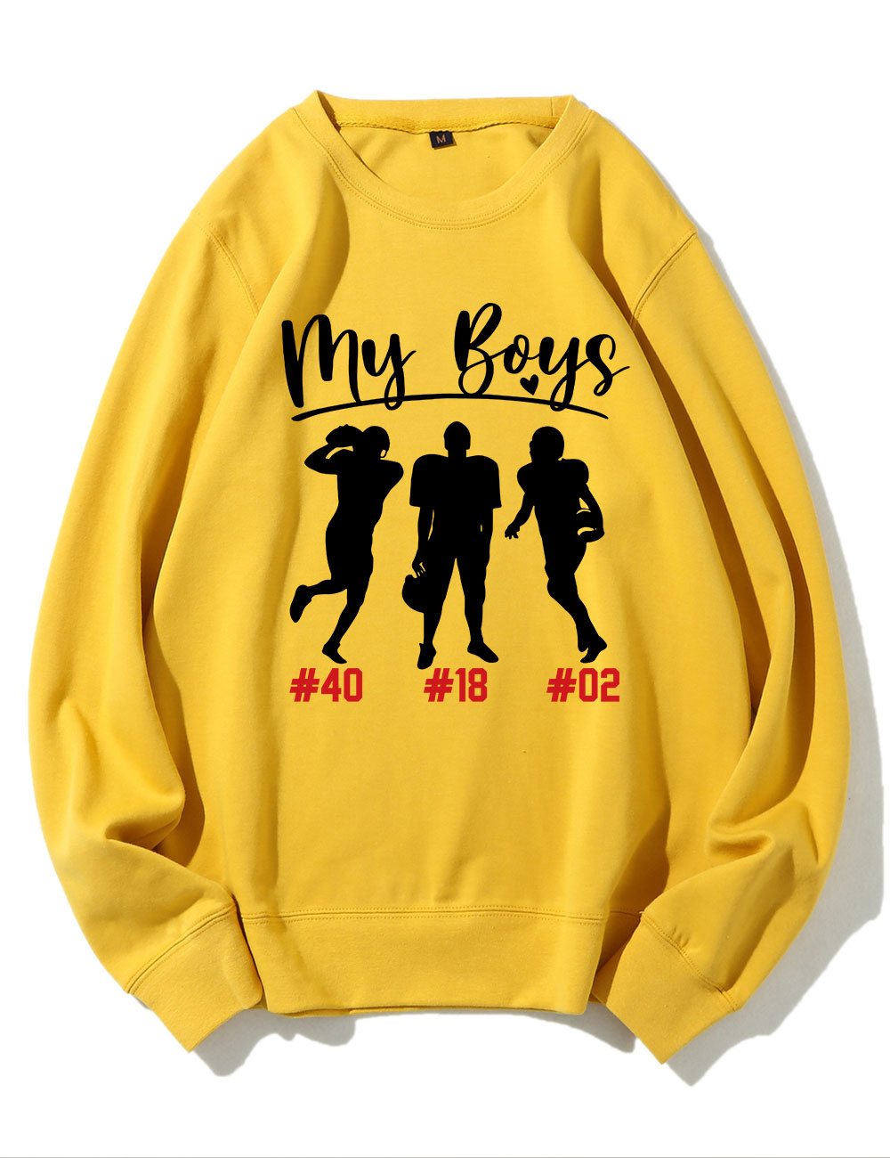 My Boys Custom Football Sweatshirt
