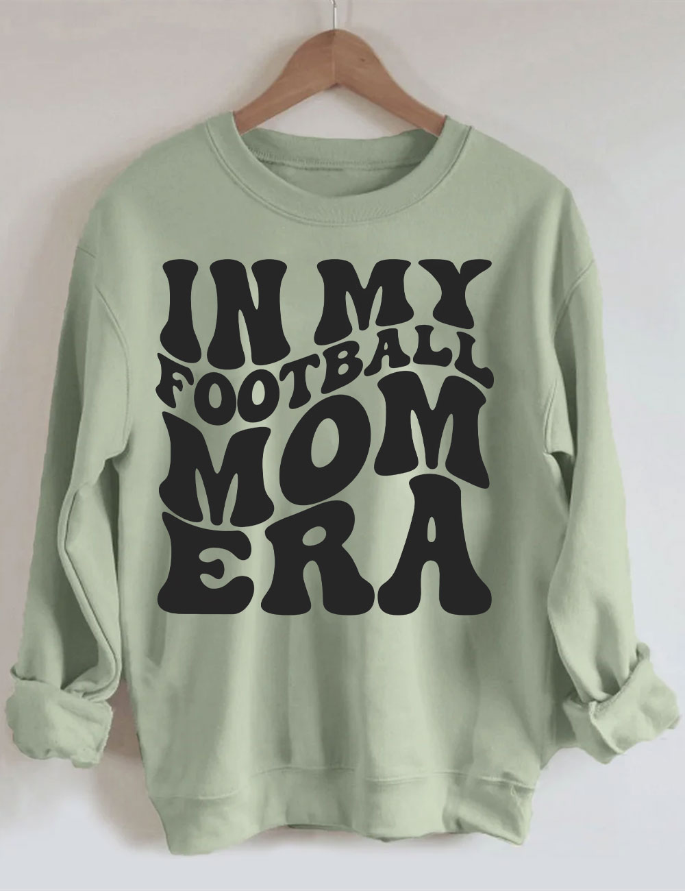 In My Football Mom Era  Custom Sweatshirt
