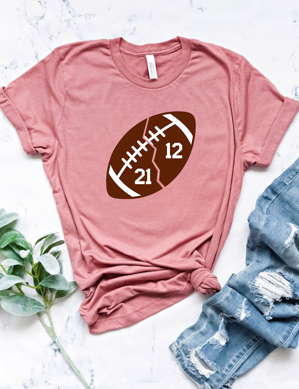 Custom Football T-shirt