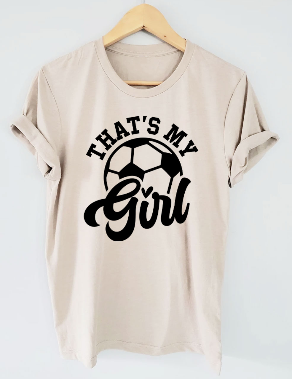 Custom That's My Girl Football T-shirt