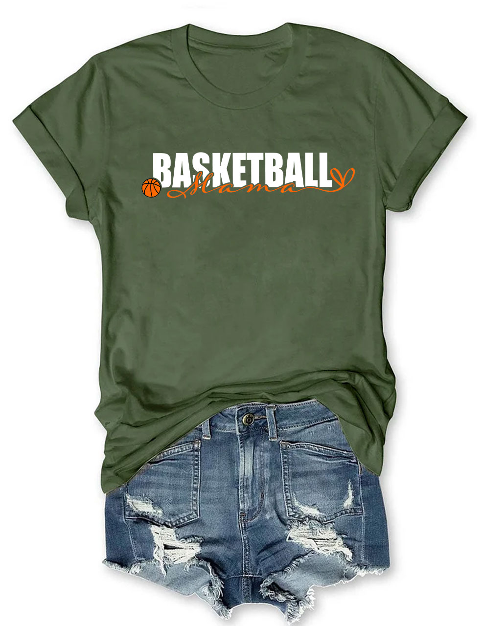 Custom Basketball Mom T-shirt