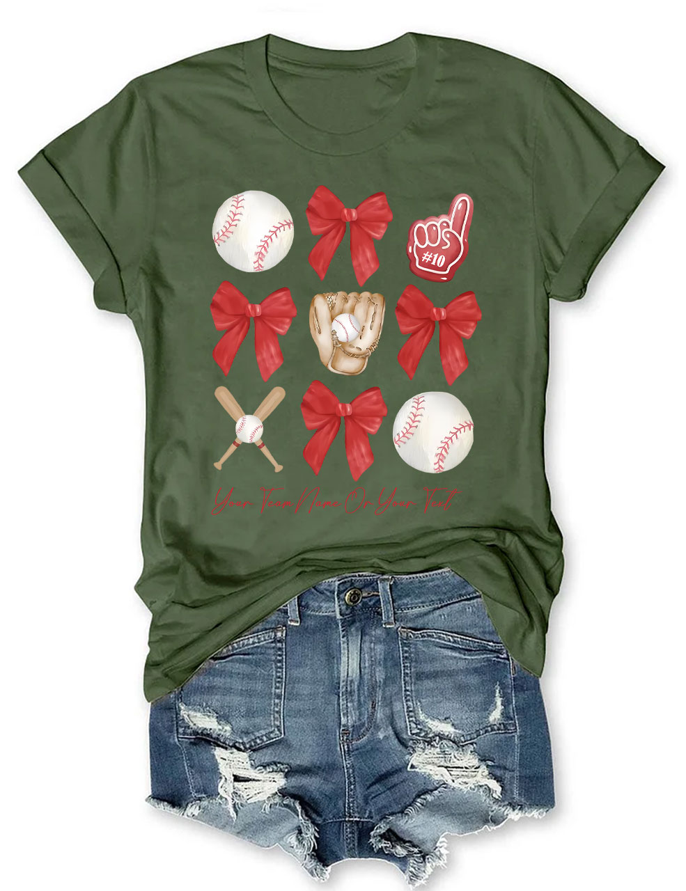 Custom Retro Baseball T-Shirt