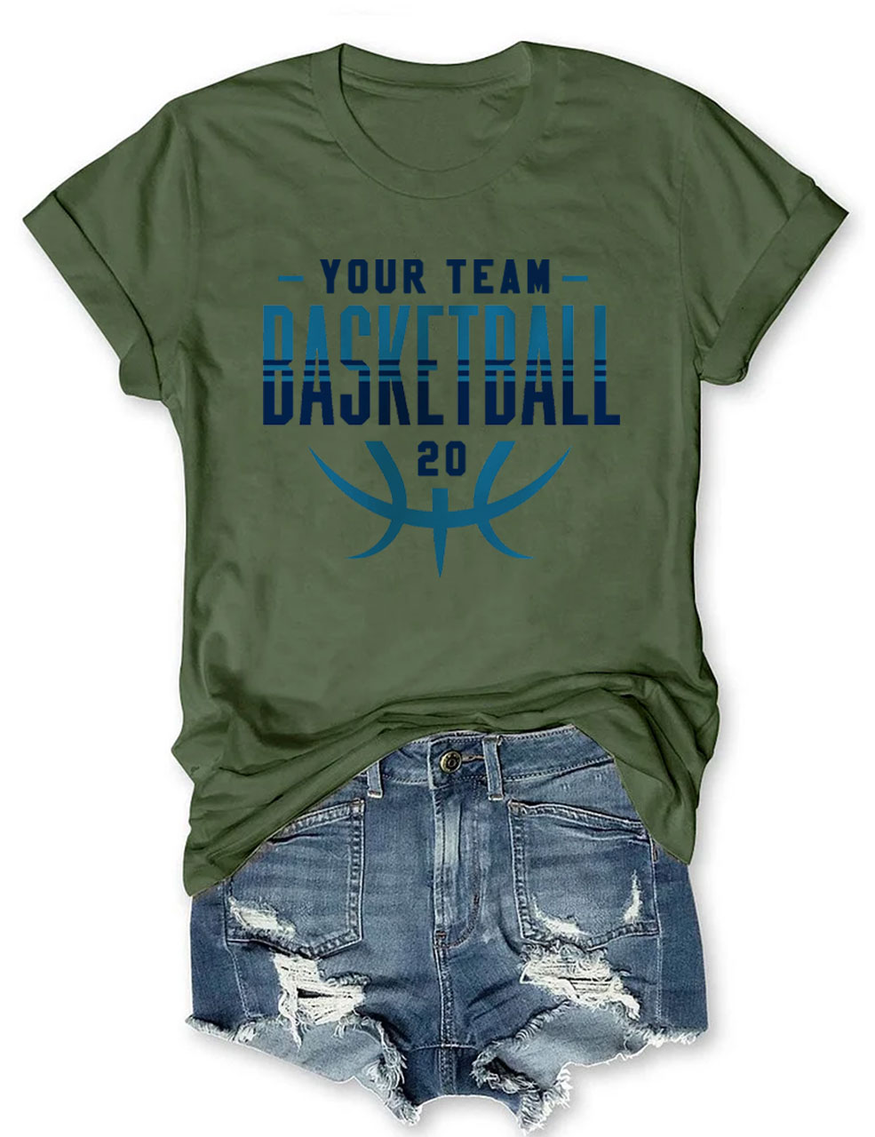 Basketball Team Custom T-shirt