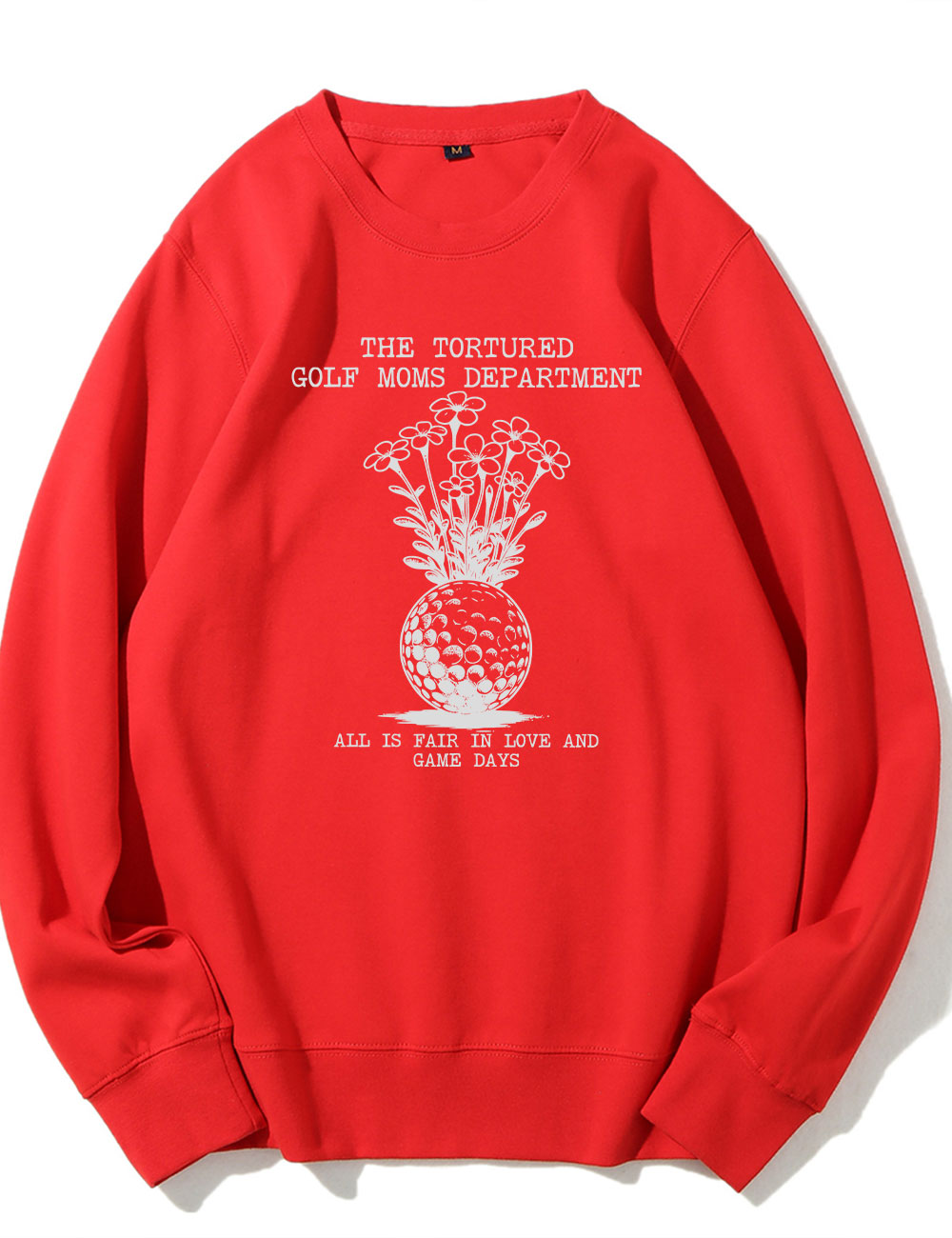 Tortured Golf Moms Department Sweatshirt