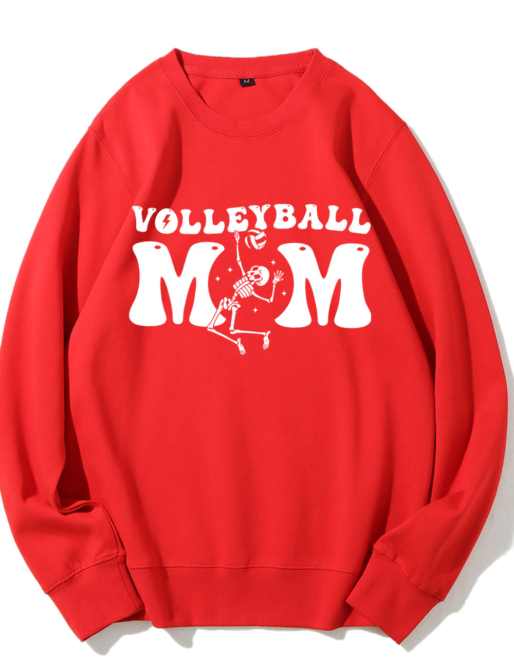 Volleyball Skeleton Mom Sweatshirt