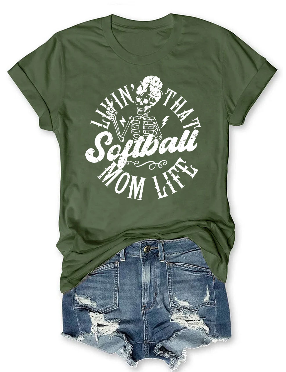 Livin' That Softball Mom Life T-shirt