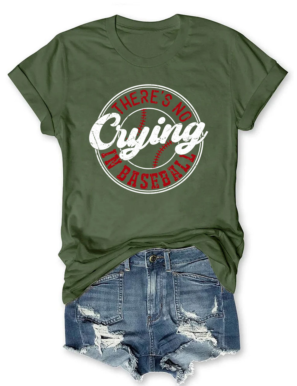 There??s No Crying In Baseball T-shirt