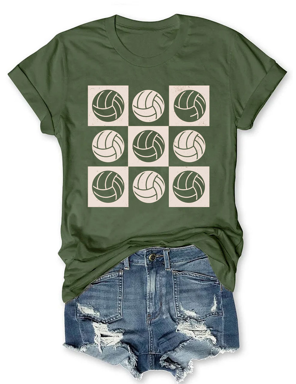 Cute Volleyball Player T-shirt