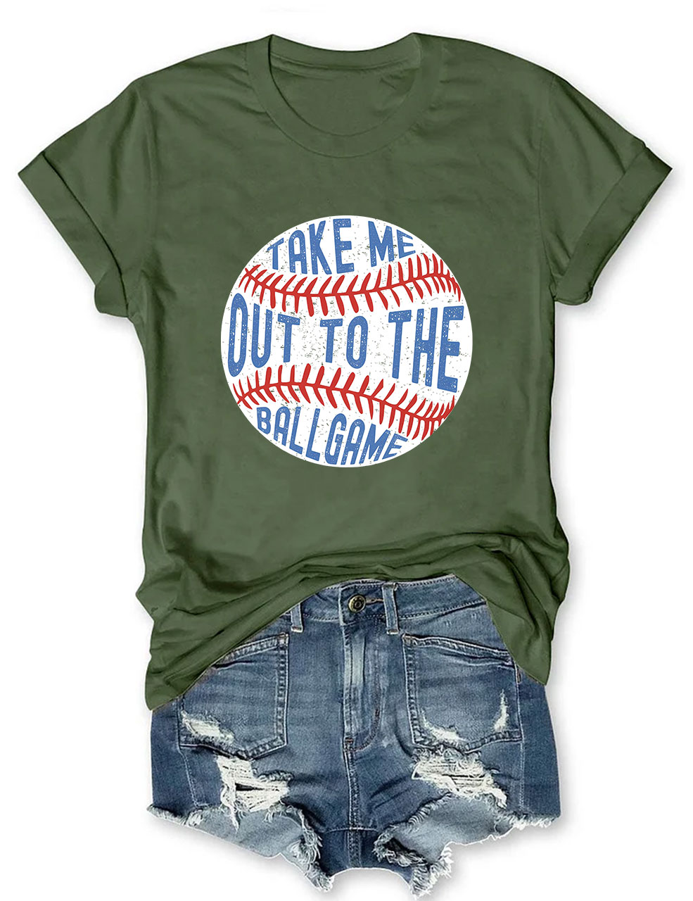 Take Me Out to The Ballgame  Game Baseball  T-Shirt