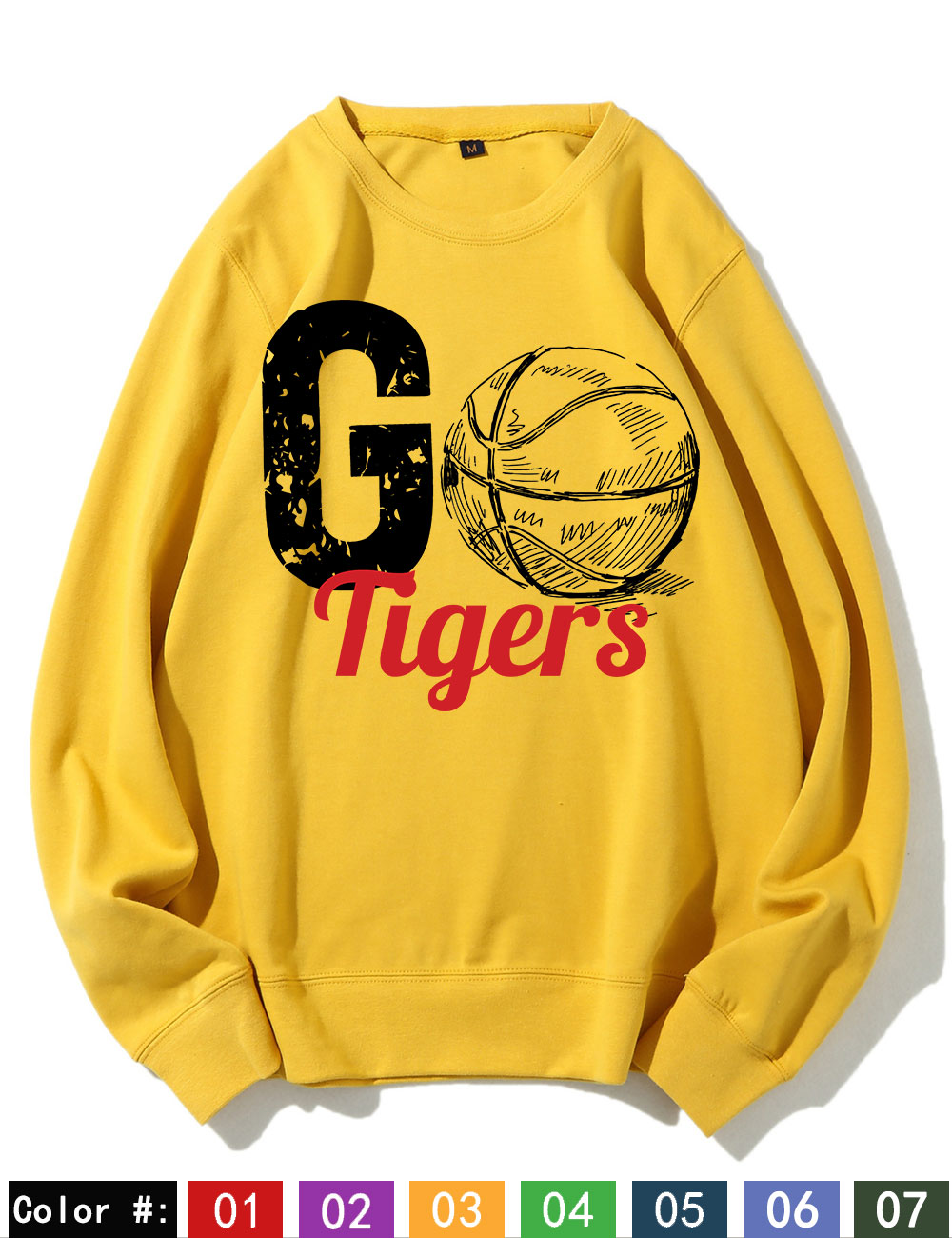 GO Basketball Team Custom Sweatshirt