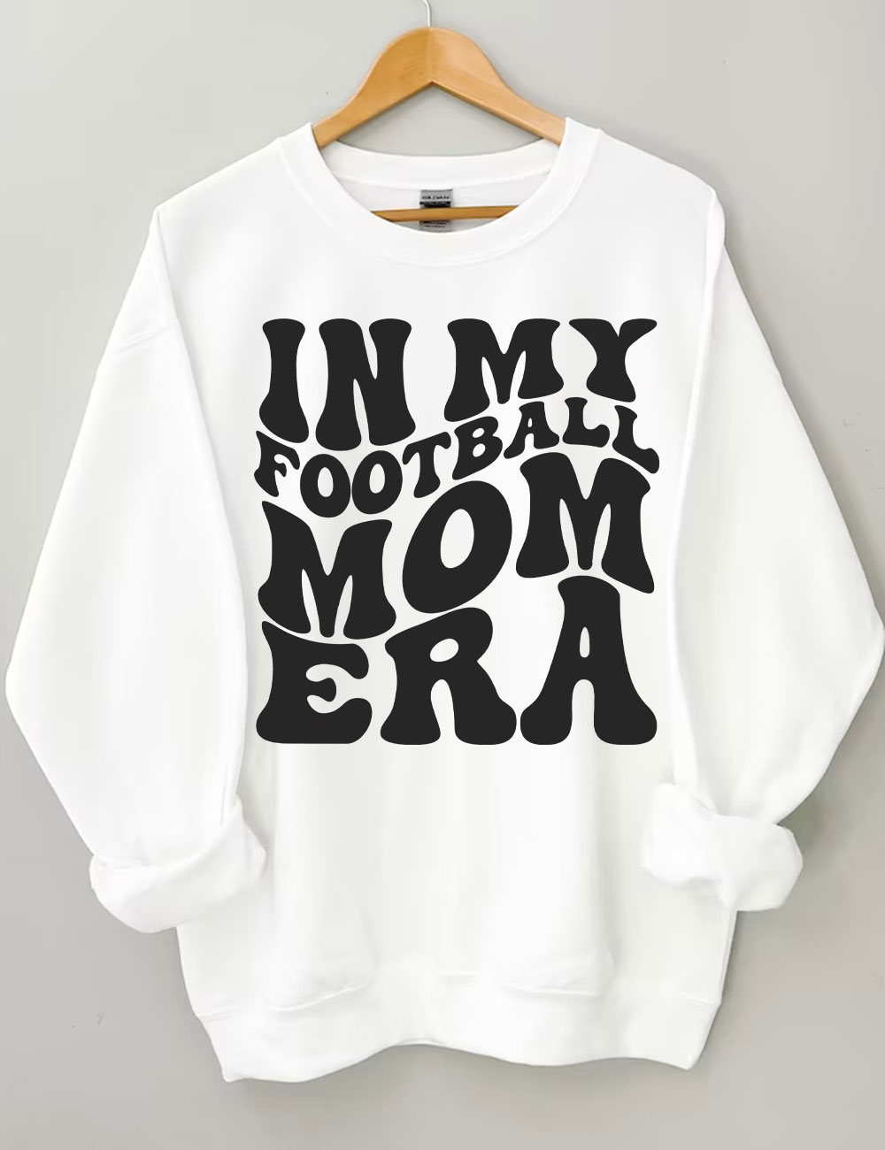 In My Football Mom Era  Custom Sweatshirt