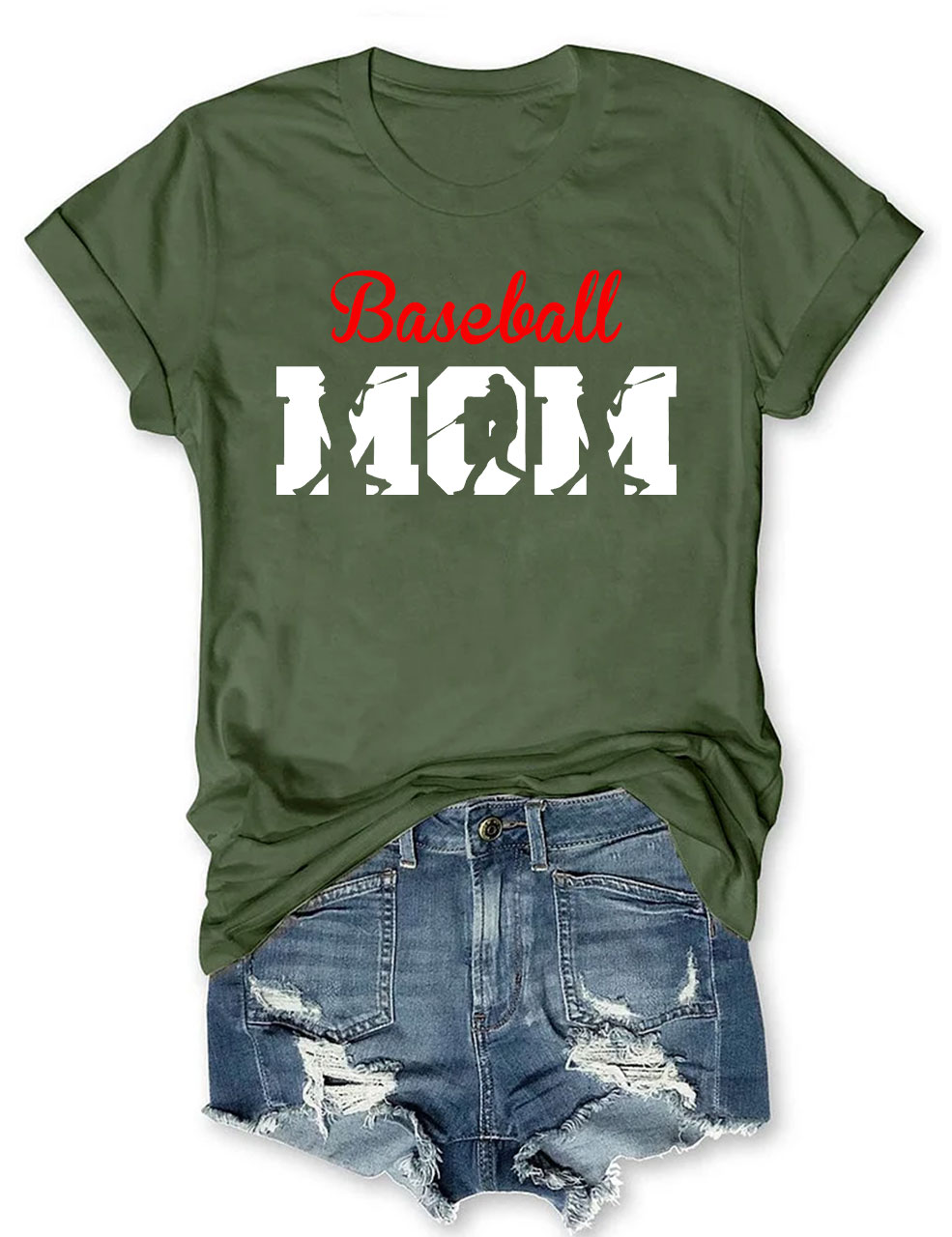 Funny Baseball Mom T-shirt