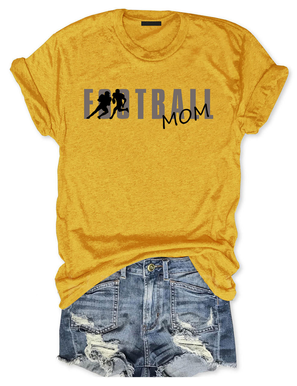 Custom Football Mom T-shirt