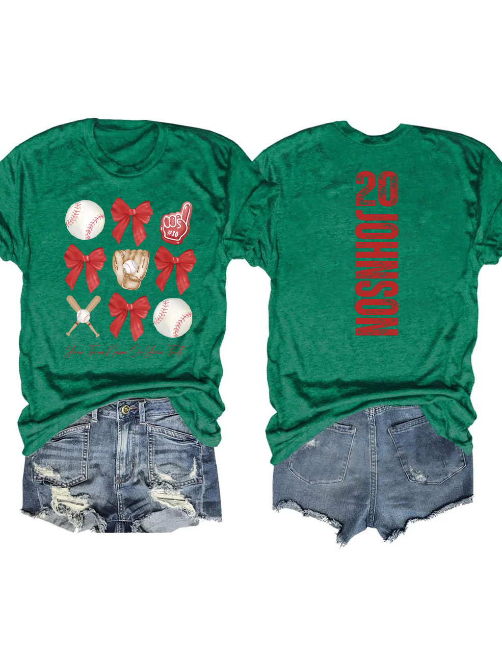 Custom Retro Baseball T-Shirt