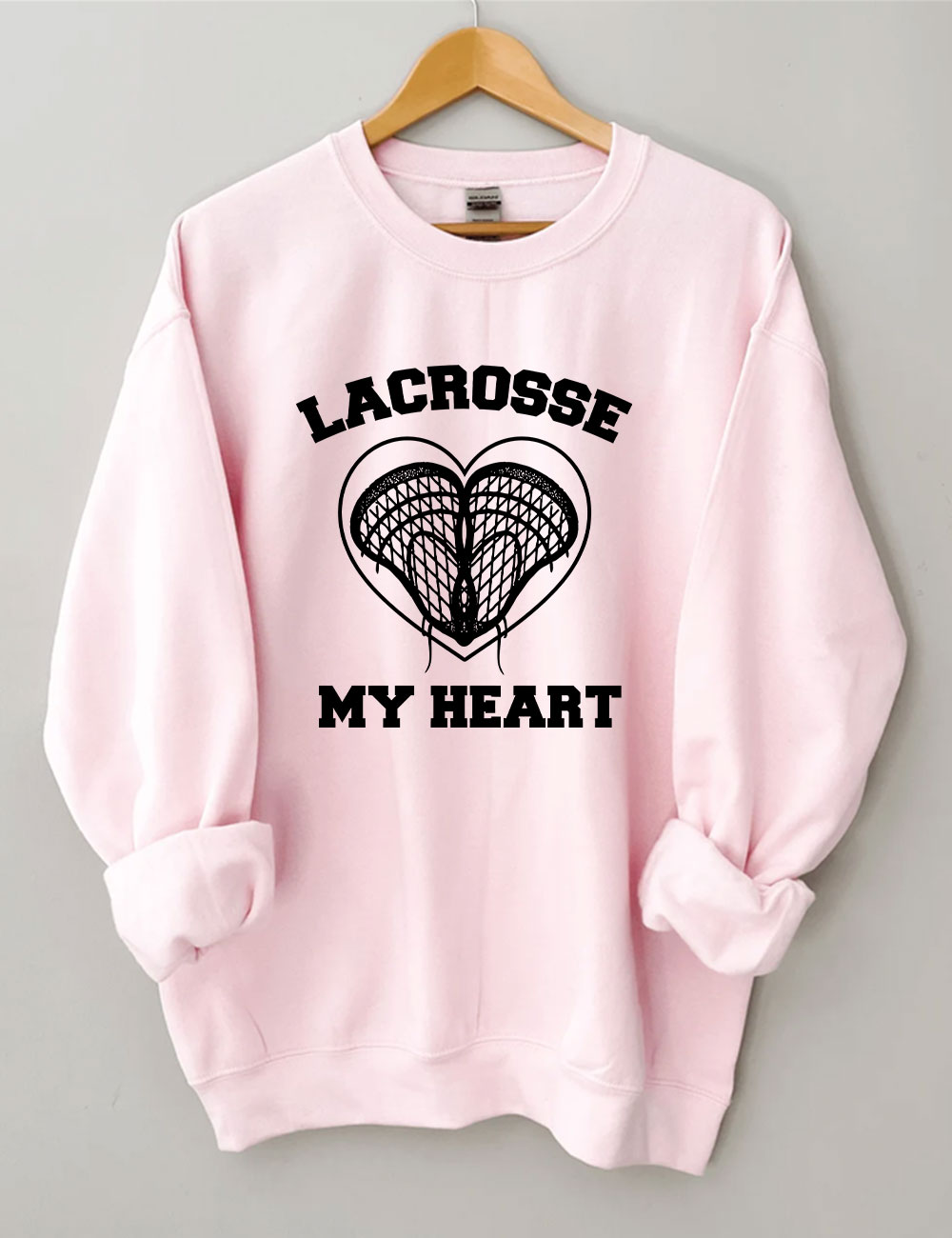 Lacrosse My Heart Sweatshirt