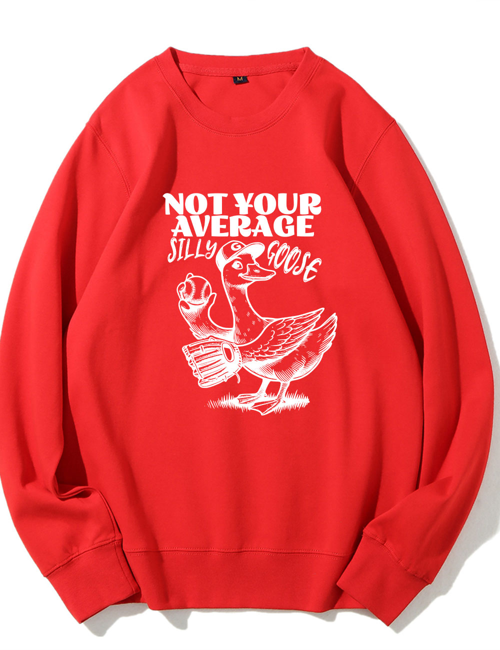 Not Your Average Silly Goose Funny Tennis Sweatshirt