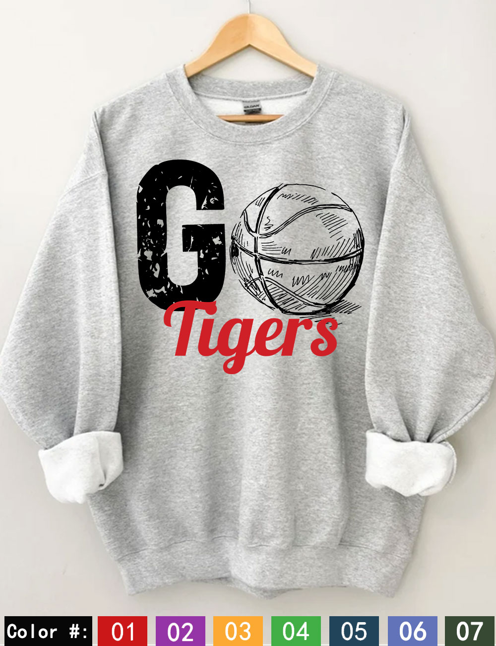GO Basketball Team Custom Sweatshirt
