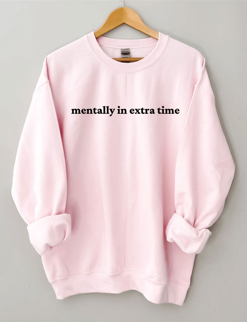 Mentally In Extra Time Funny Soccer Sweatshirt