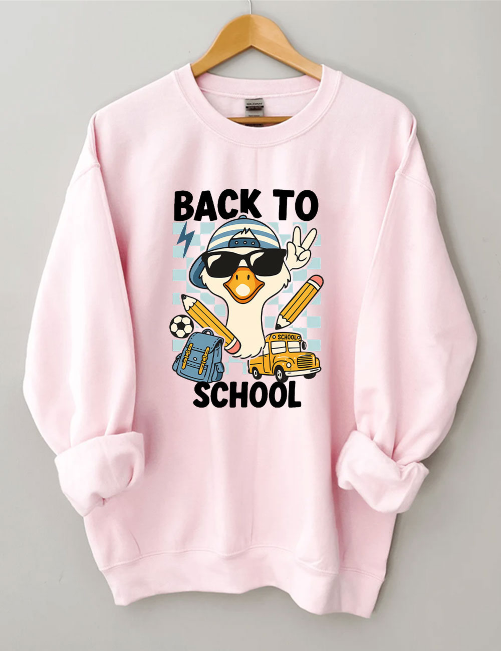 Back To School Funny Soccer Sweatshirt
