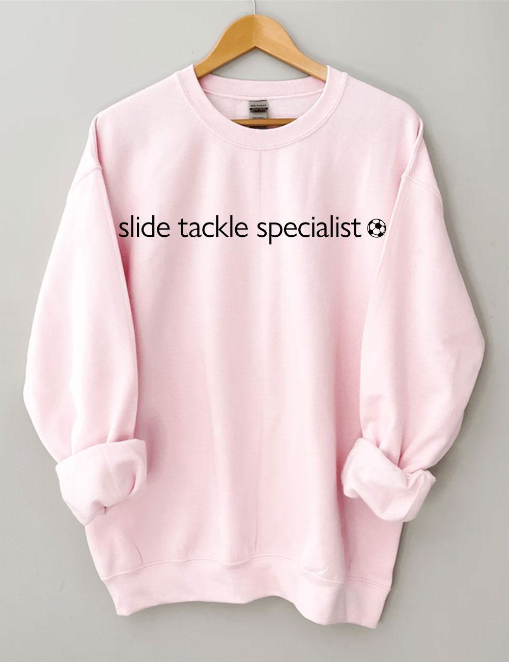 Slide Takle Specialist Funny Soccer Sweatshirt