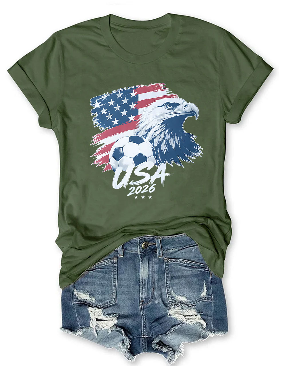 Vintage USA World Cup 2026 Soccer T-Shirt