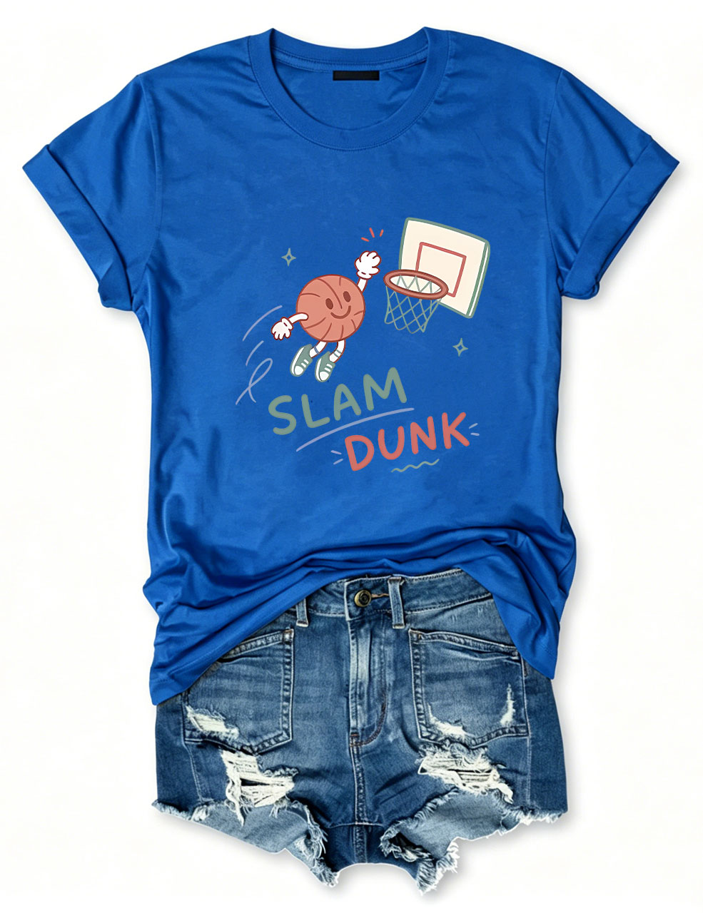 Slam Dunk Basketball Funny Basketball T-Shirt