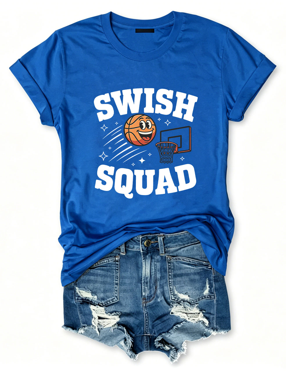 Swish Squad Basketball T-Shirt