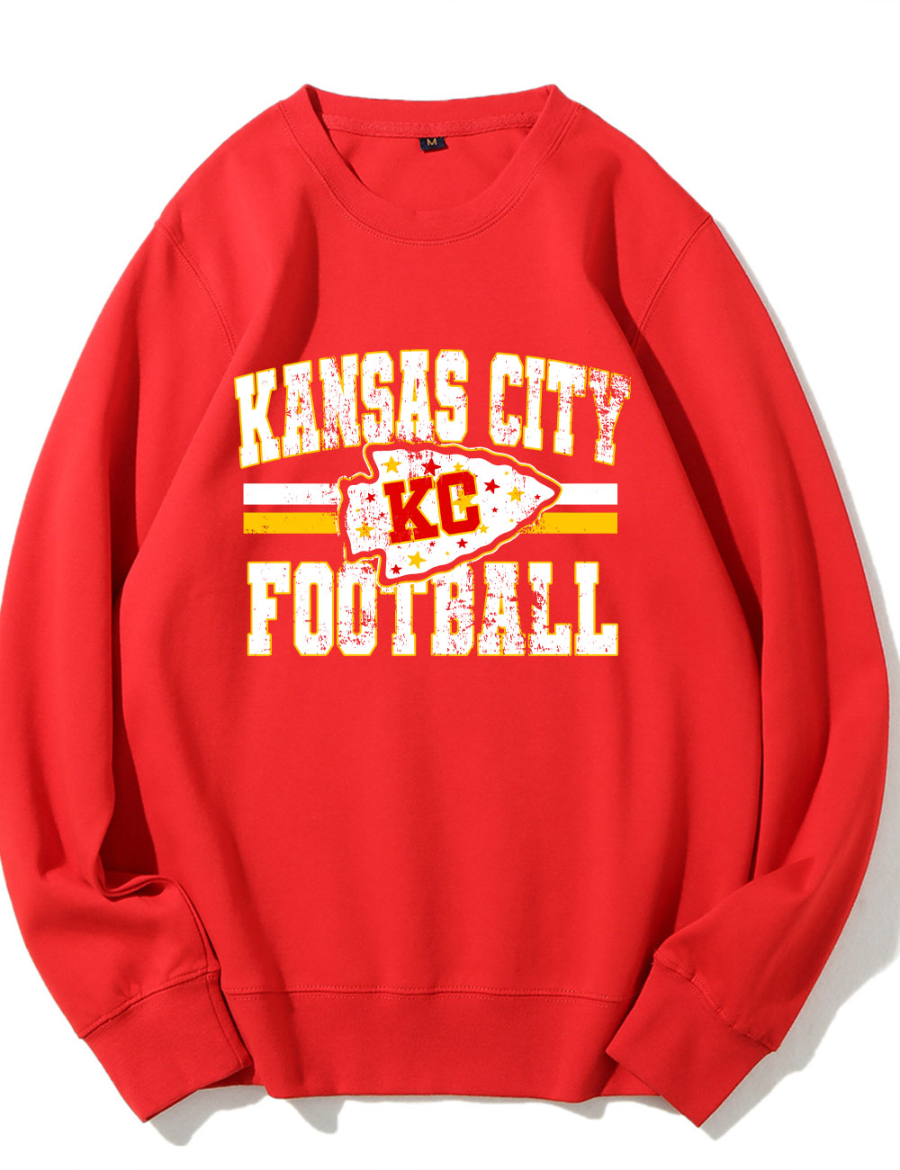 KC Chiefs Arrowhead Football Sweatshirt