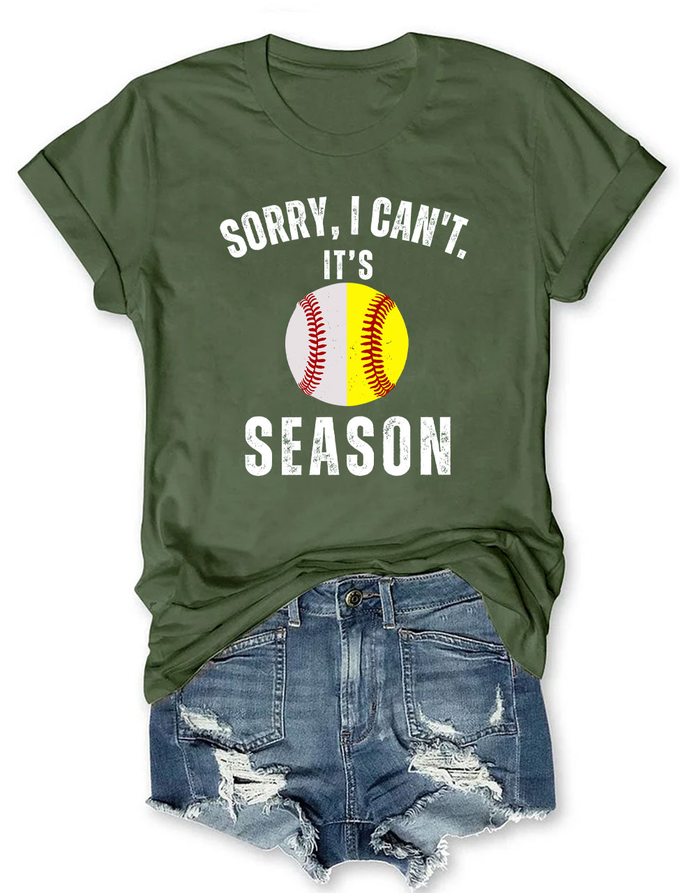 Sorry I can't it's Baseball and Softball Season T-shirt