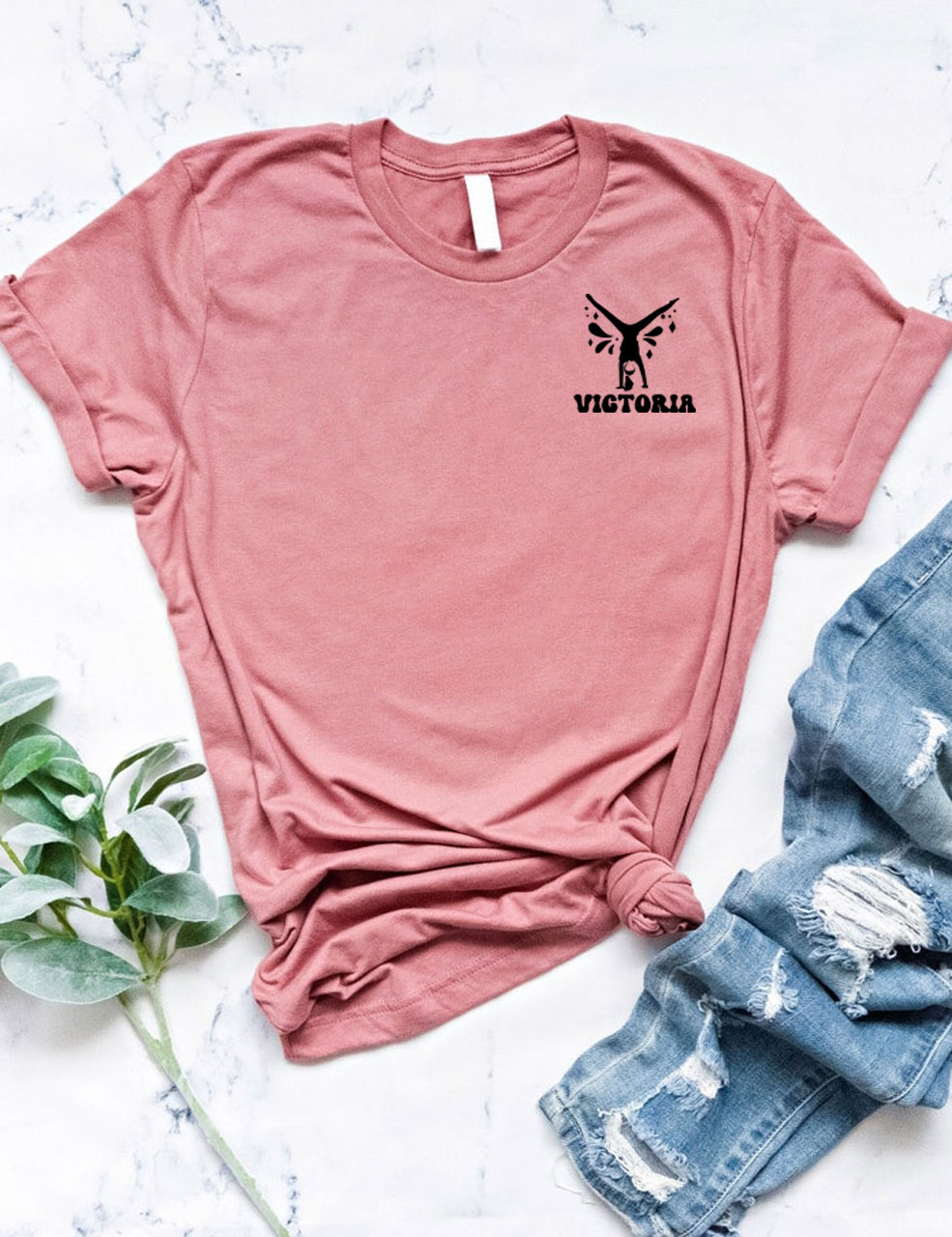 Custom Name Gymnastics Why walk when you can Cartwheel T-shirt