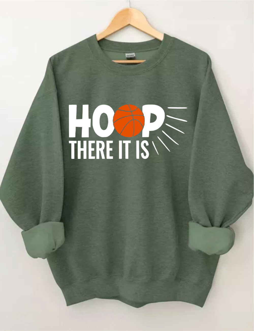 Hoop There It Is - Basketball Sweatshirt
