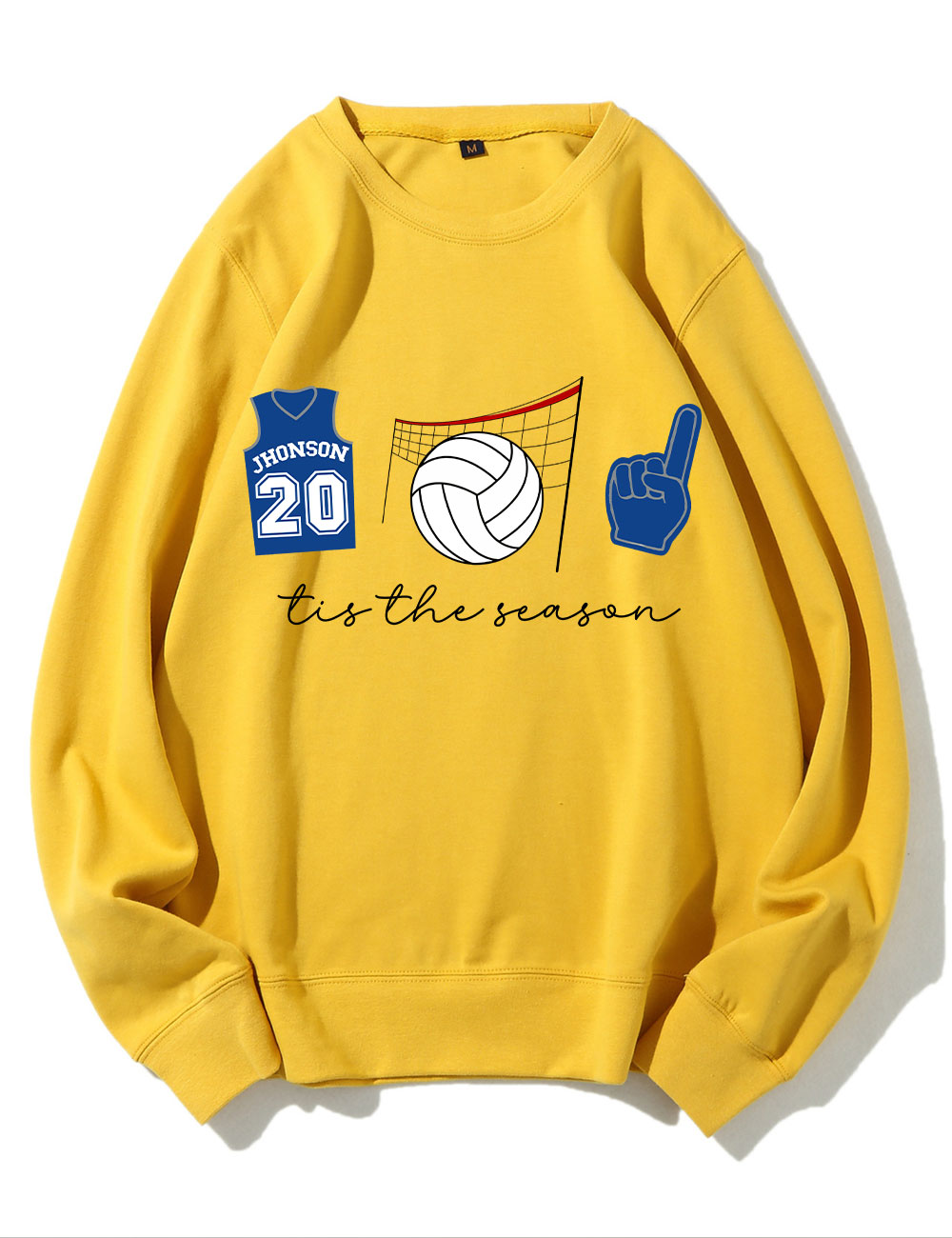 Tis The Season Custom Volleyball Sweatshirt