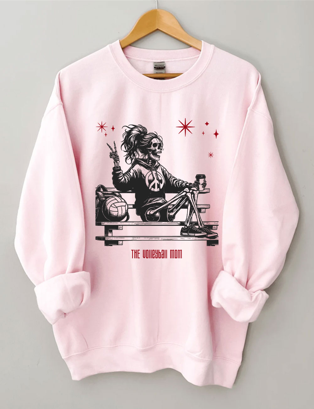 Halloween Volleyball Mama Sweatshirt