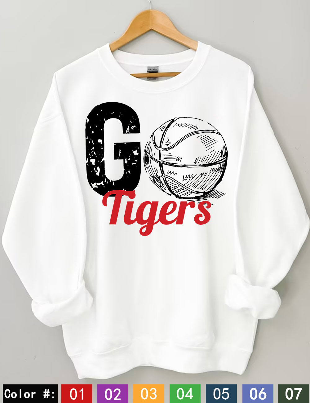 GO Basketball Team Custom Sweatshirt