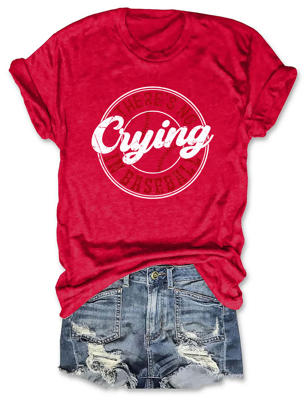 There??s No Crying In Baseball T-shirt