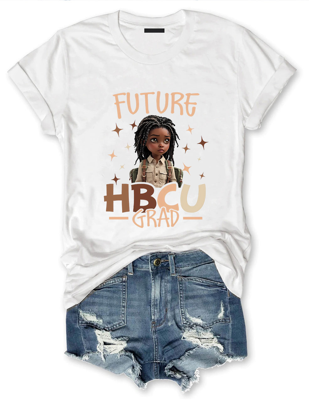 Future HBCU Grad History Black Girl Graduation T-shirt