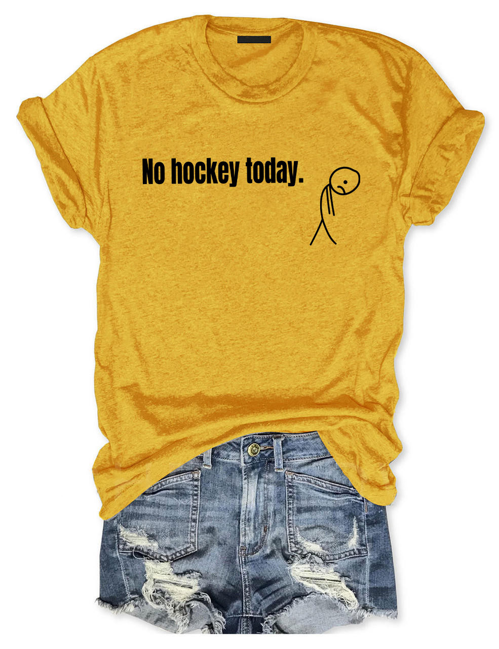 No Hockey Today  Funny T-shirt