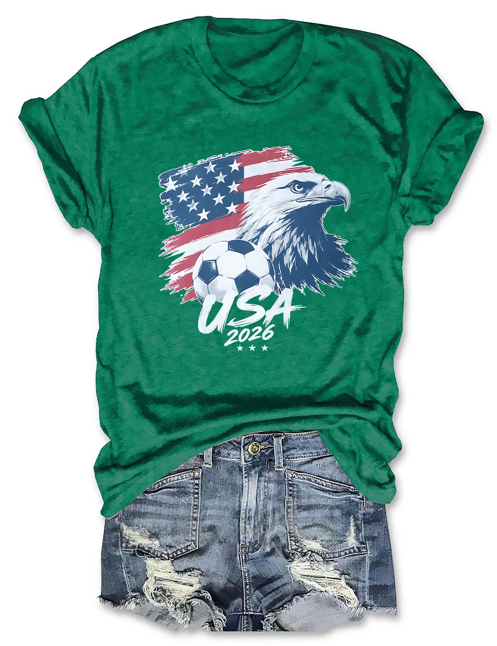 Vintage USA World Cup 2026 Soccer T-Shirt