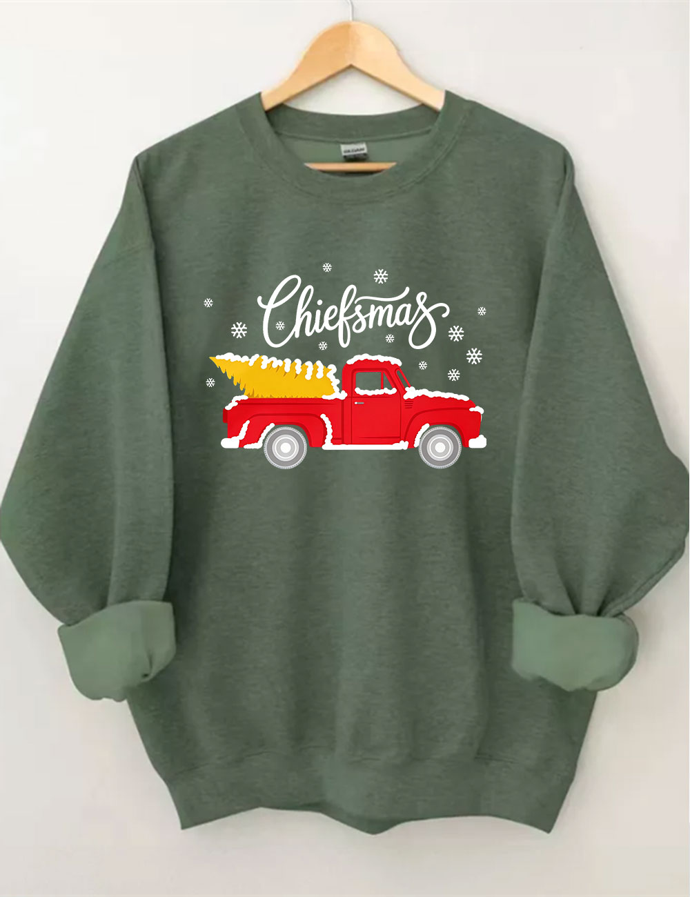Kansas City Game Day Christmas Football Sweatshirt