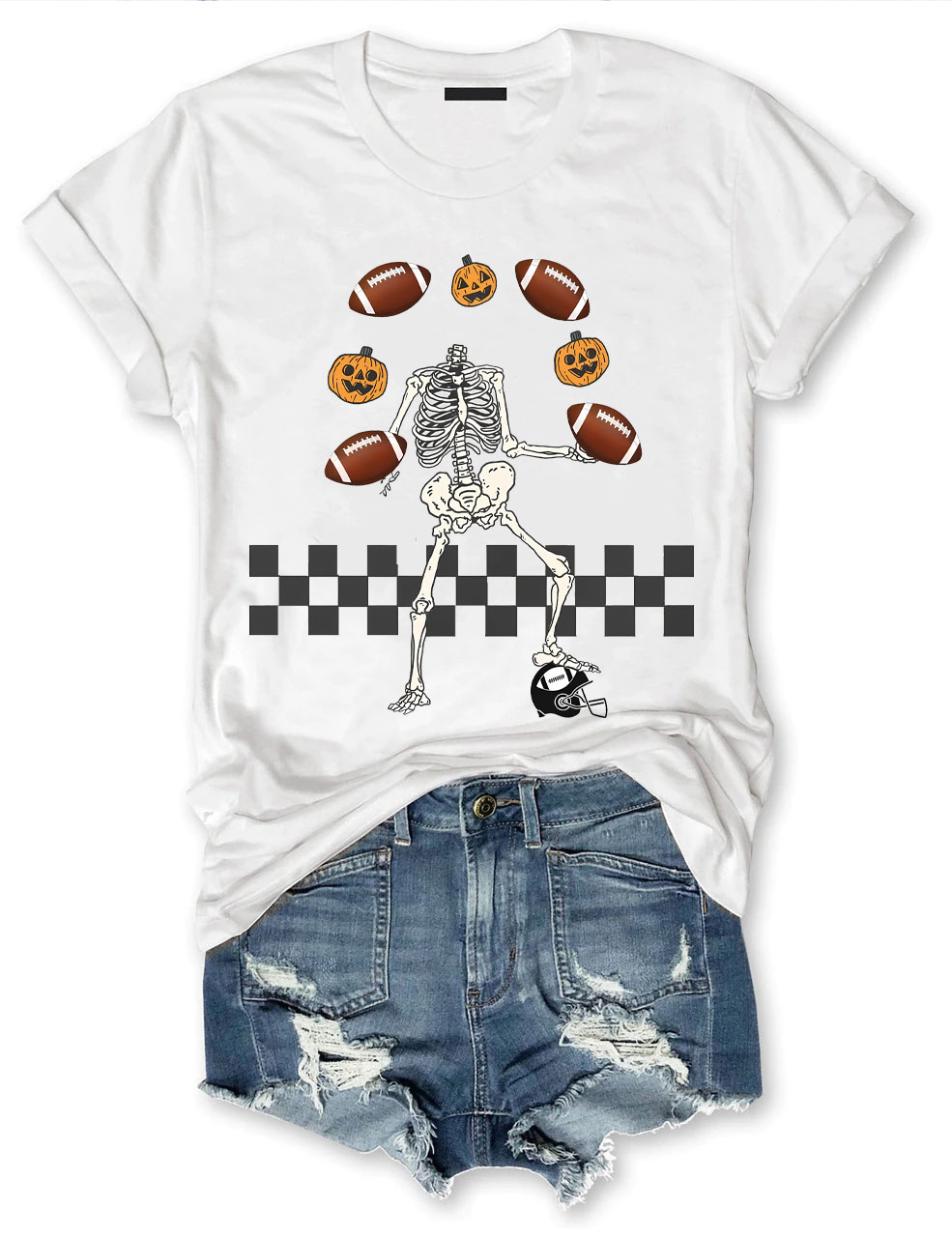 Halloween Football T-Shirt
