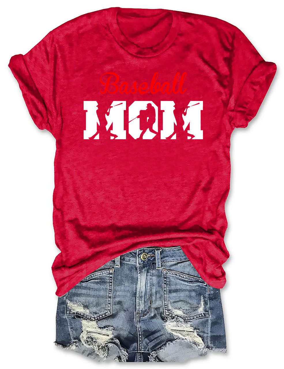 Funny Baseball Mom T-shirt