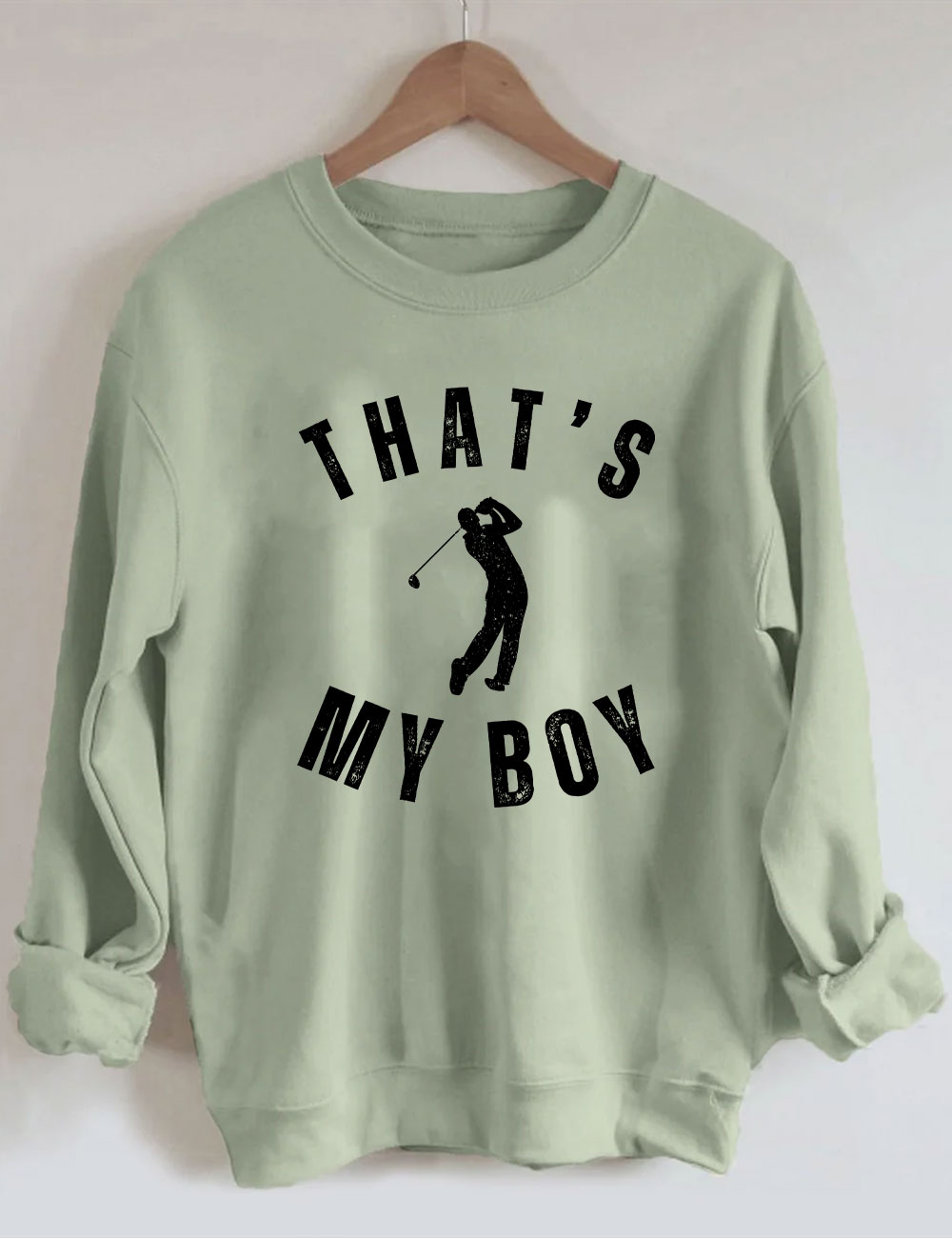 Custom That's My Boy Golf Sweatshirt