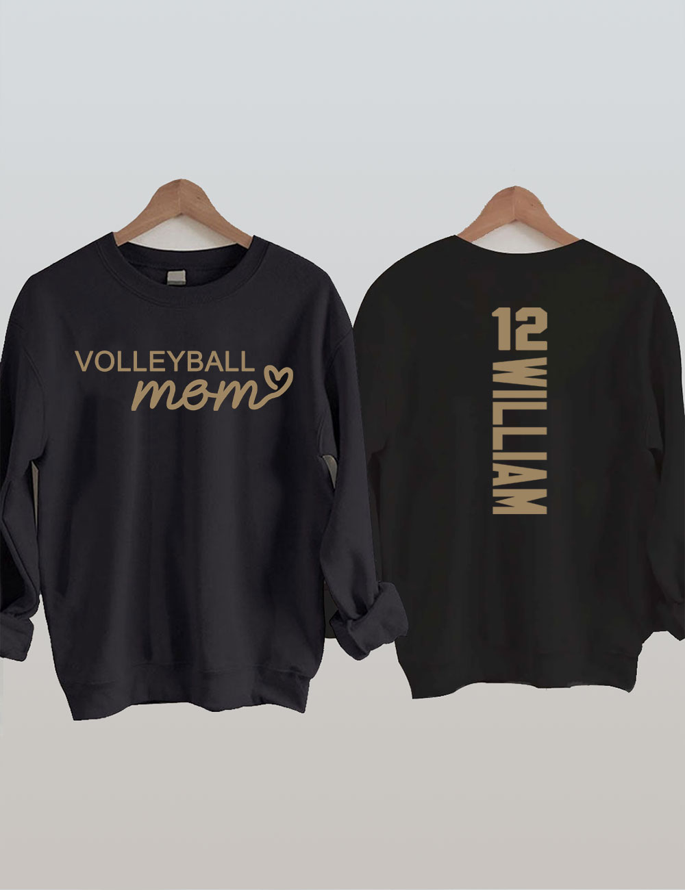 Volleyball Mom Customized Sweatshirt