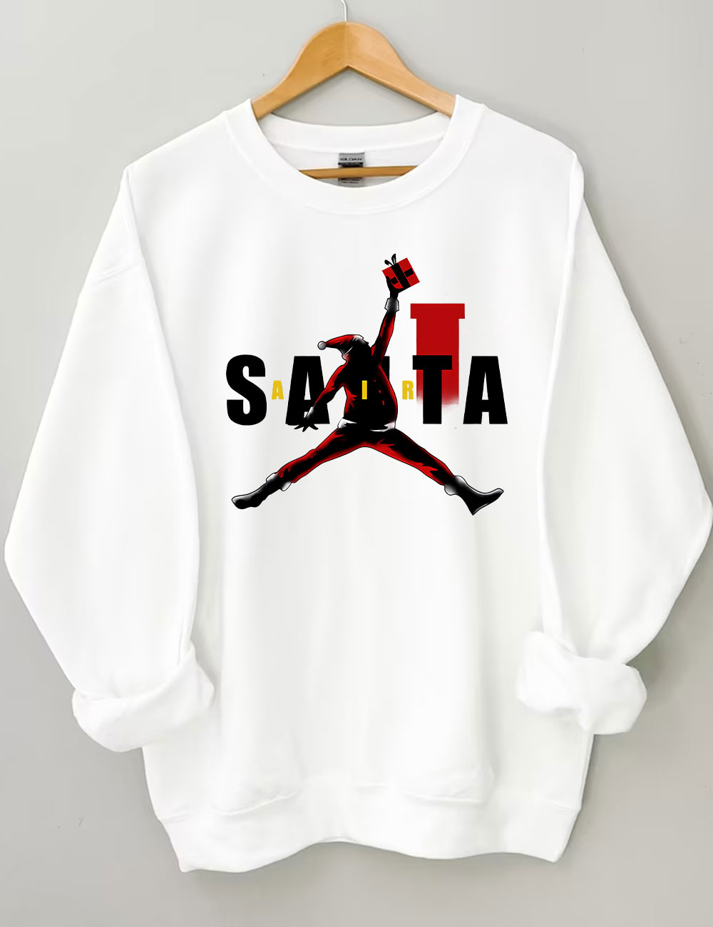 Air Santa Christmas Basketball Sweatshirt