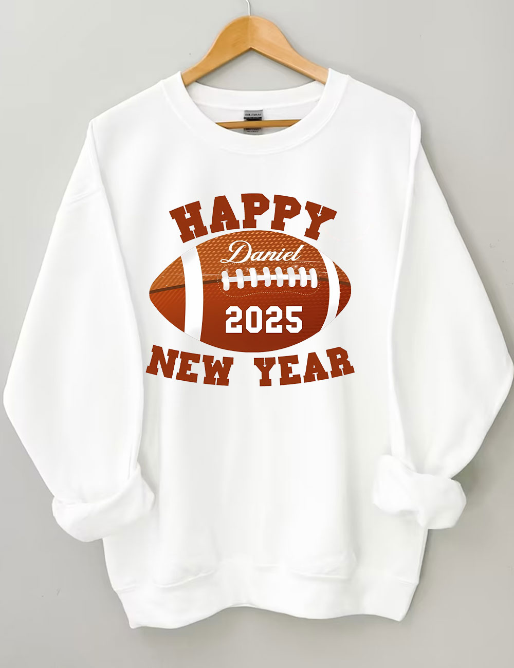 New Year Football Sweatshirt