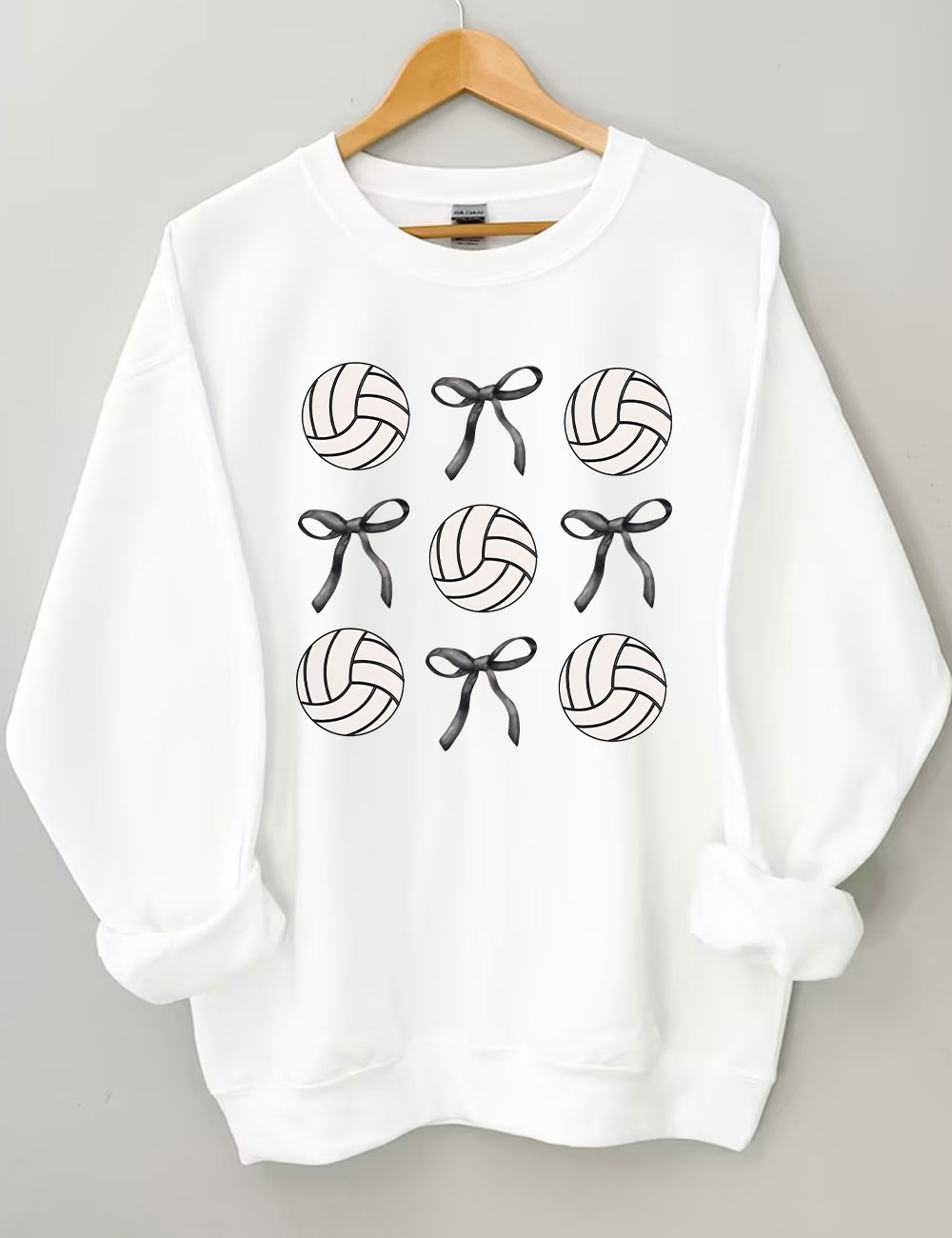Volleyball Bows Sweatshirt